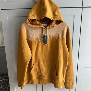 Tentree Womens Classic Juniper Hoodie in Golden brown. NWT